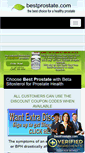 Mobile Screenshot of bestprostate.com